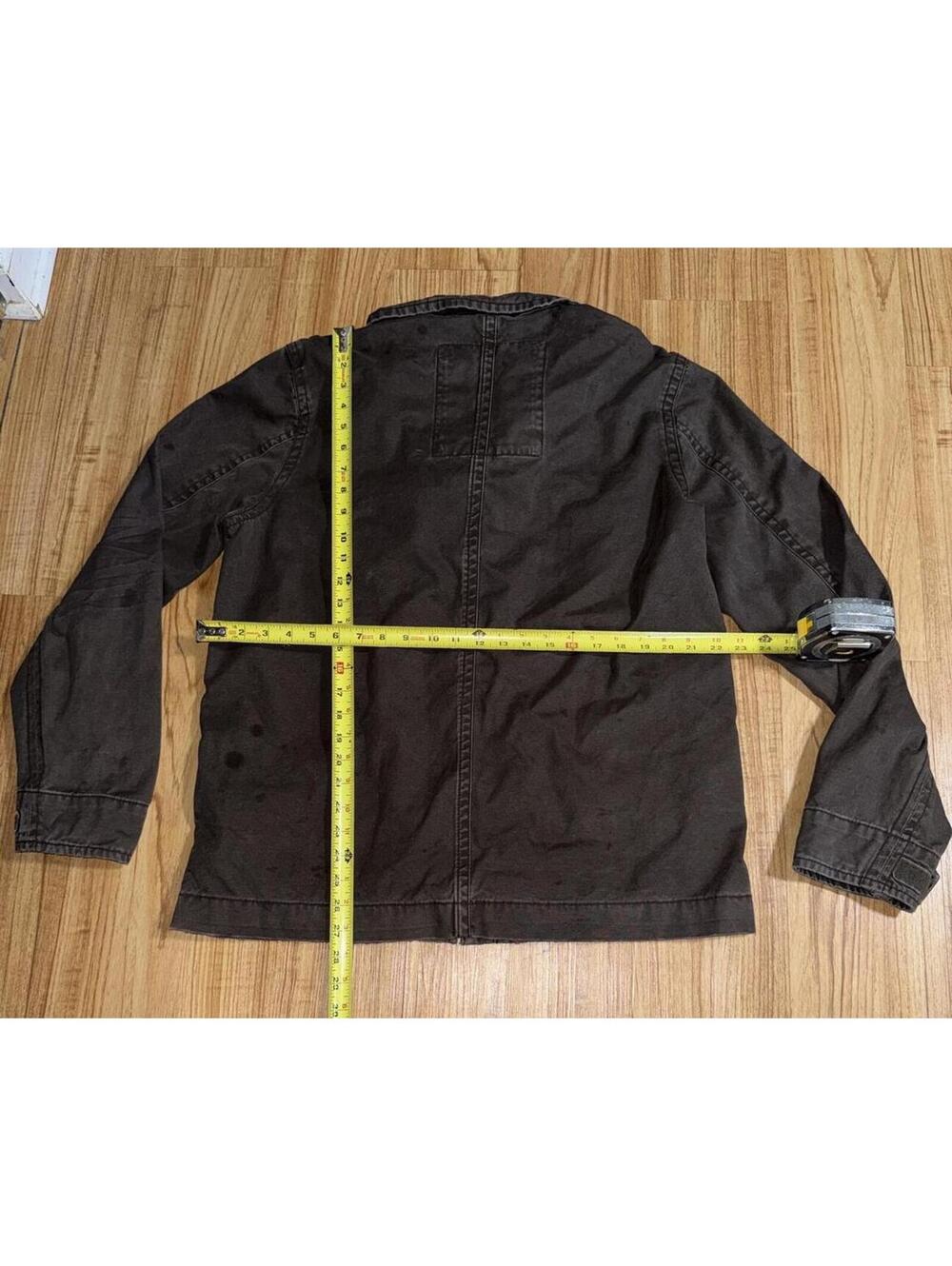 Vintage Y2K American Eagle Outfitters Men's Black Cotton Jacket L/G - Picture 2 of 4